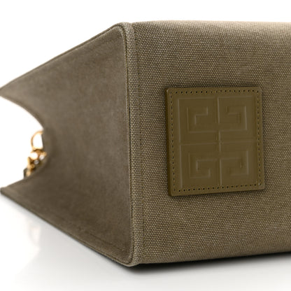 Givenchy Canvas Medium G-Tote Dark Khaki 9 of 11