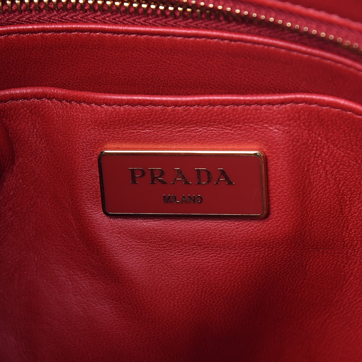 Prada Soft Calf Clutch Black 6 of 12