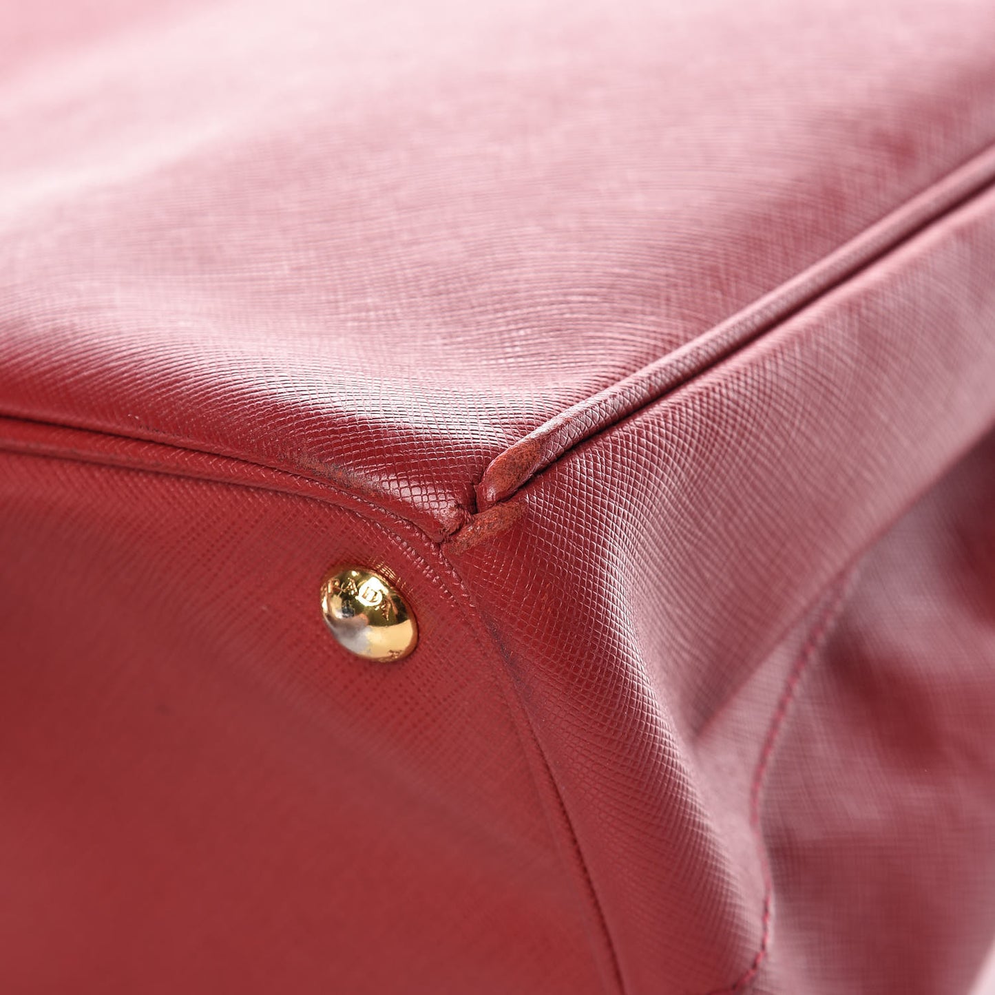 Saffiano Lux Large Tote Fuoco