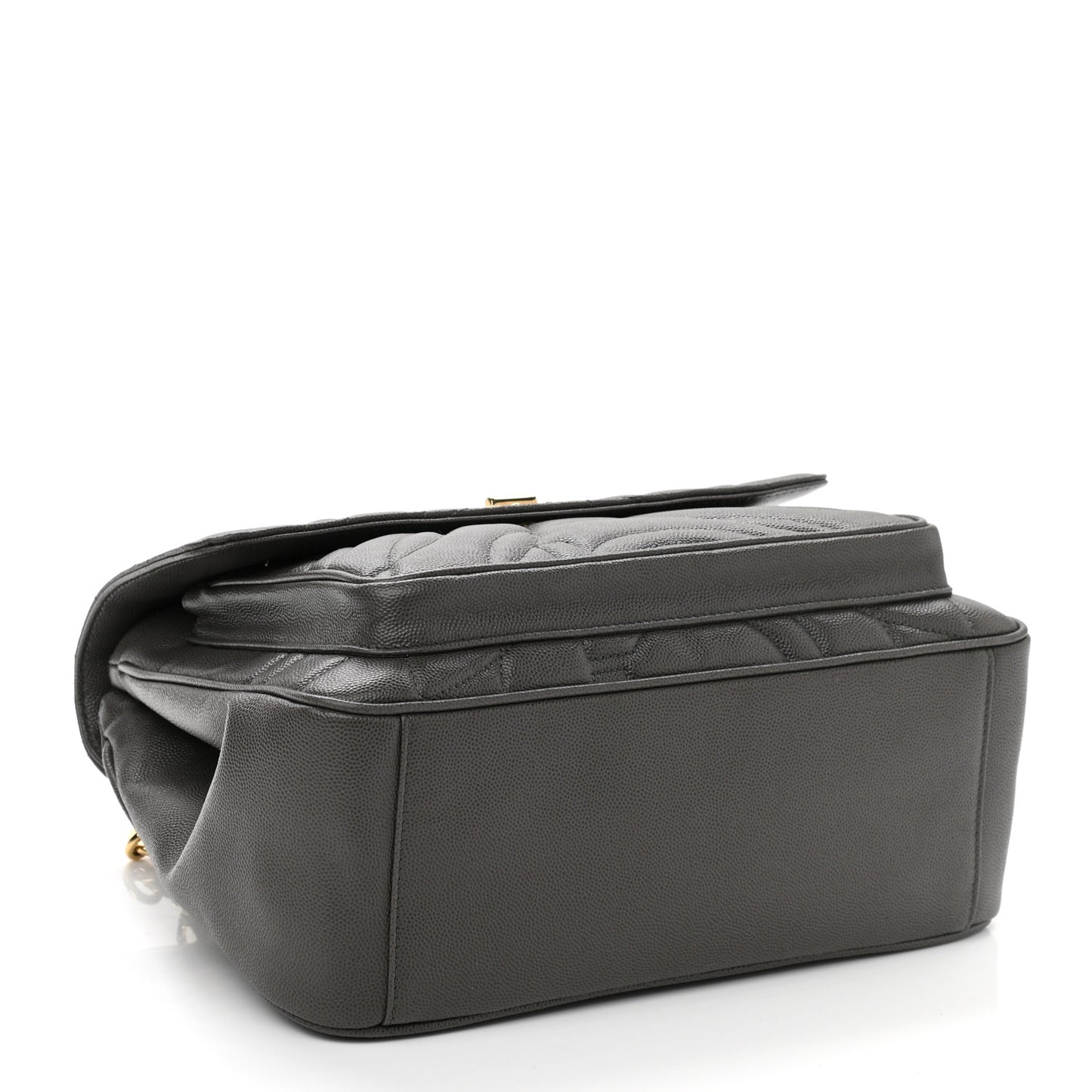 Calfskin Quilted Medium Gancini Top Handle Bag Sparrow