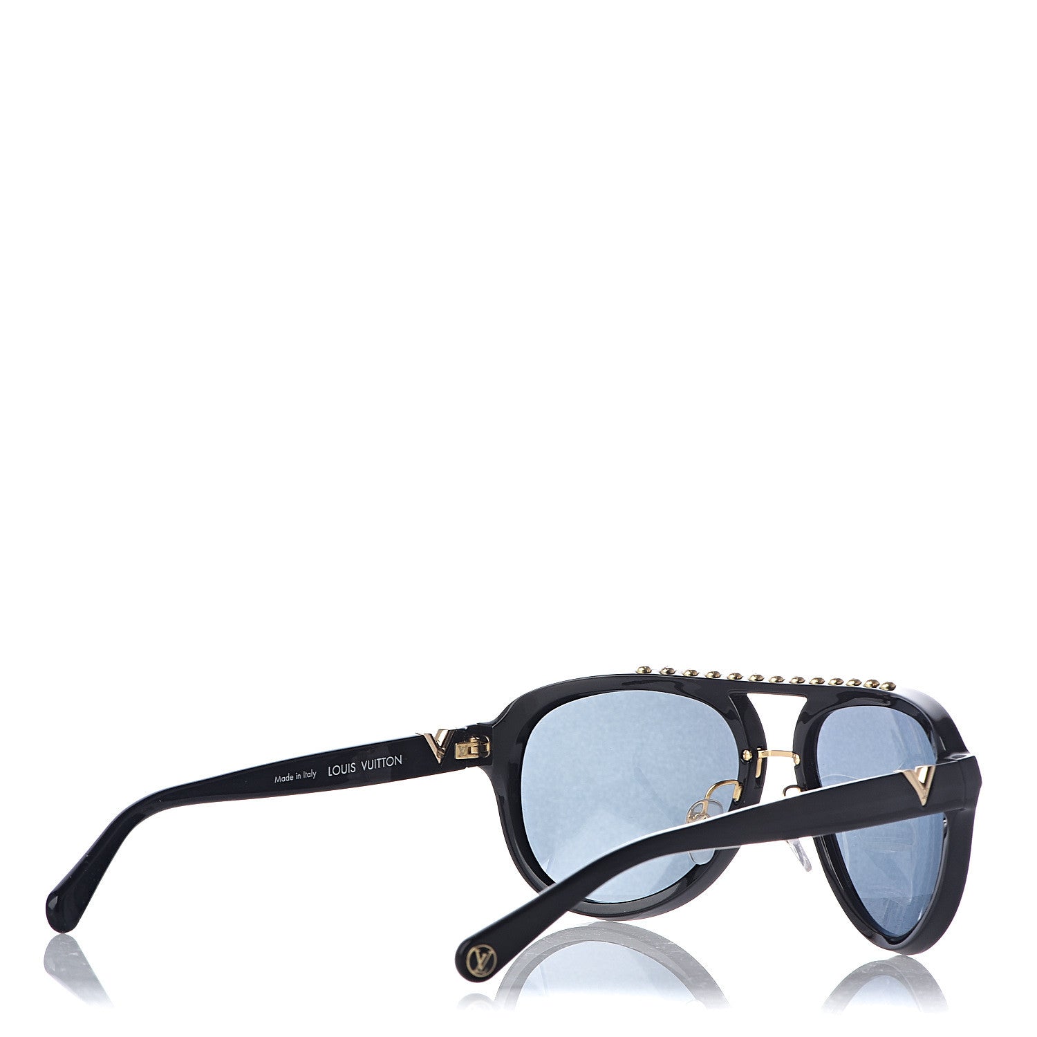 Louis Vuitton Aviator Studded Z2357E Black 4 of 7