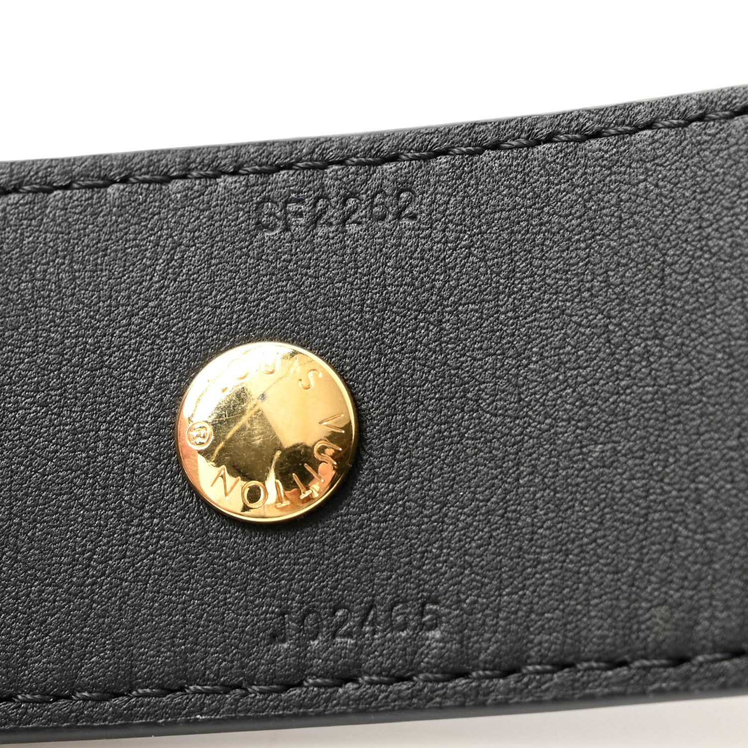 Louis Vuitton Monogram Adjustable Bandouliere Shoulder Strap Black 4 of 5