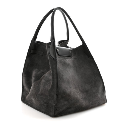 Celine Suede Calfskin Medium Big Bag Grey 3 of 9