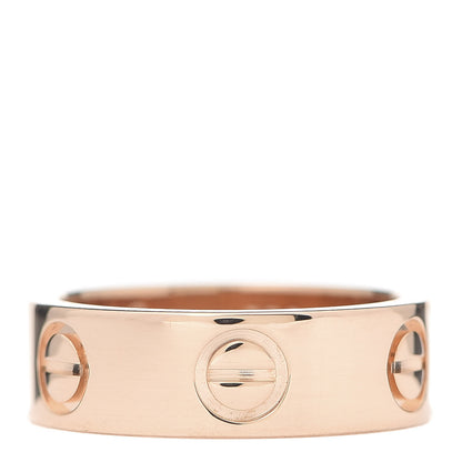 Cartier 18K Pink Gold 5.5mm LOVE Ring 46 3.75 1 of 5