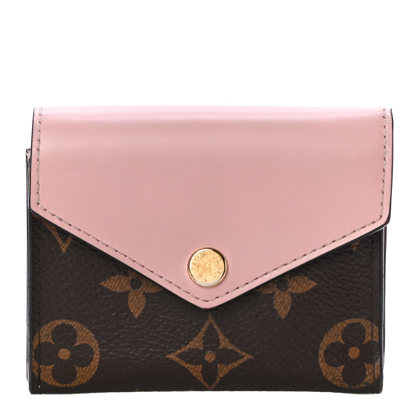 Monogram Zoe Wallet Rose Ballerine