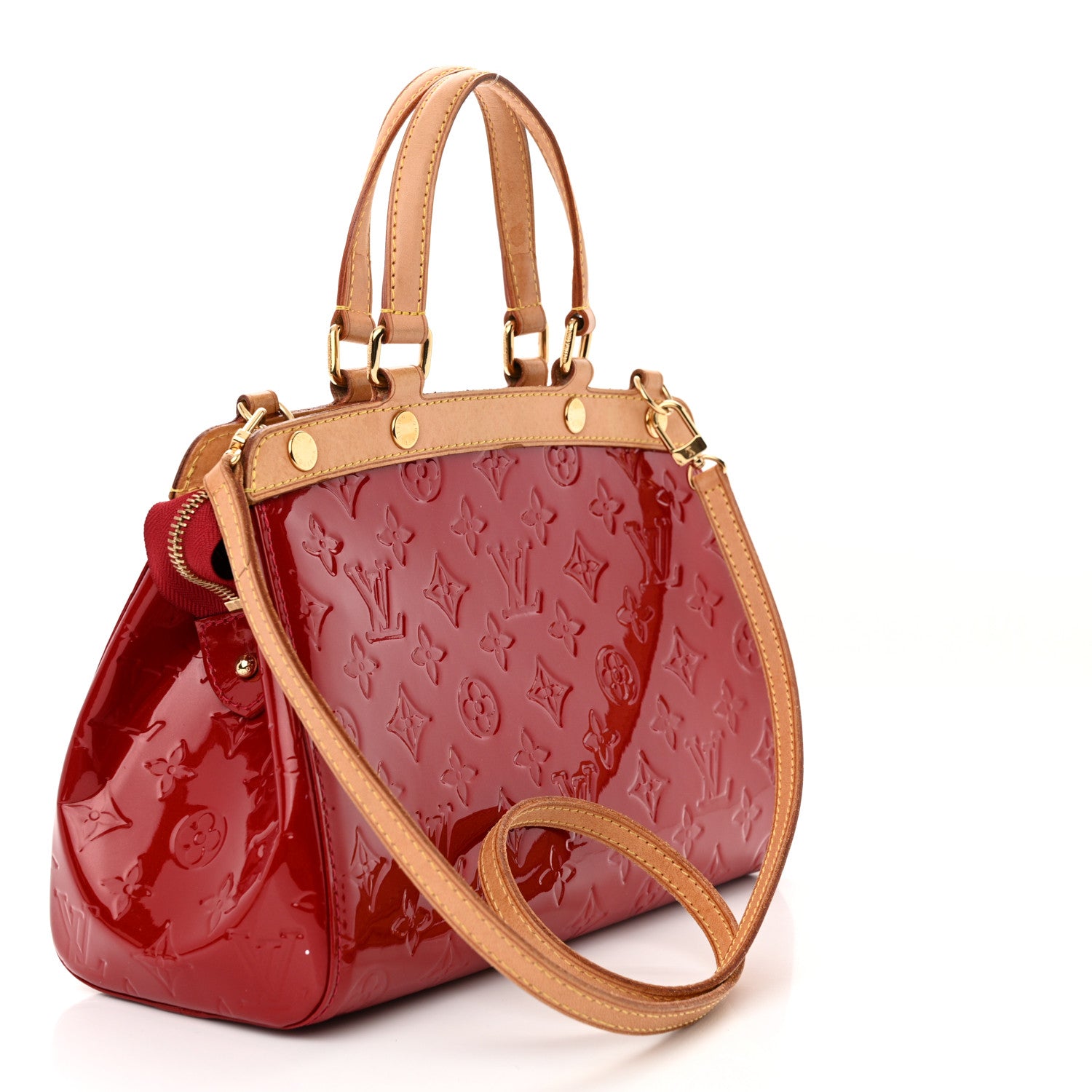Louis Vuitton Vernis Brea PM Pomme D'Amour 3 of 9