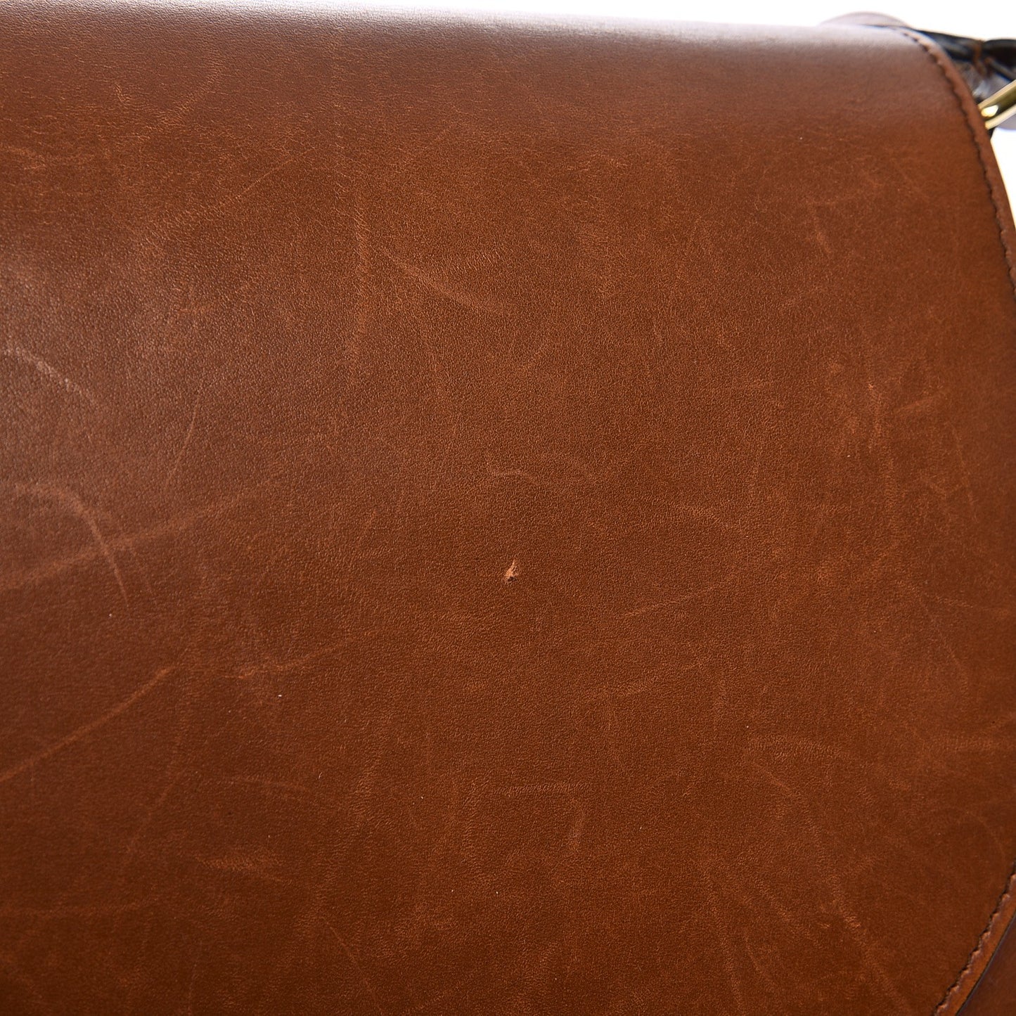 Supersoft Calfskin Medium Trotteur Caramel