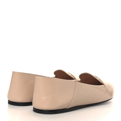 Prada Spazzolato Logo Loafer 39.5 Cipria 4 of 8