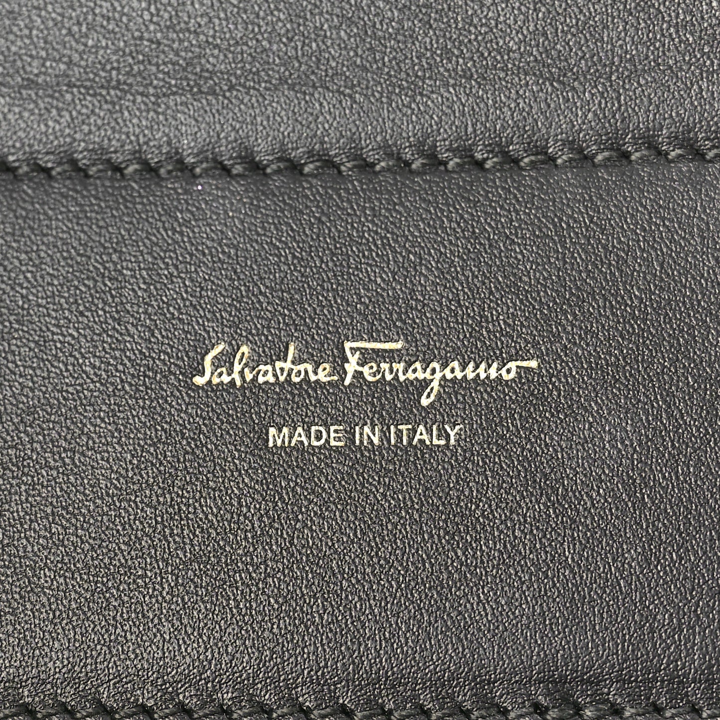 Calfskin Quilted Tote Bag Black