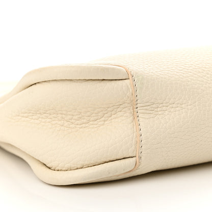 The Row Grained Calfskin Symmetric Tote Ivory 8 of 11
