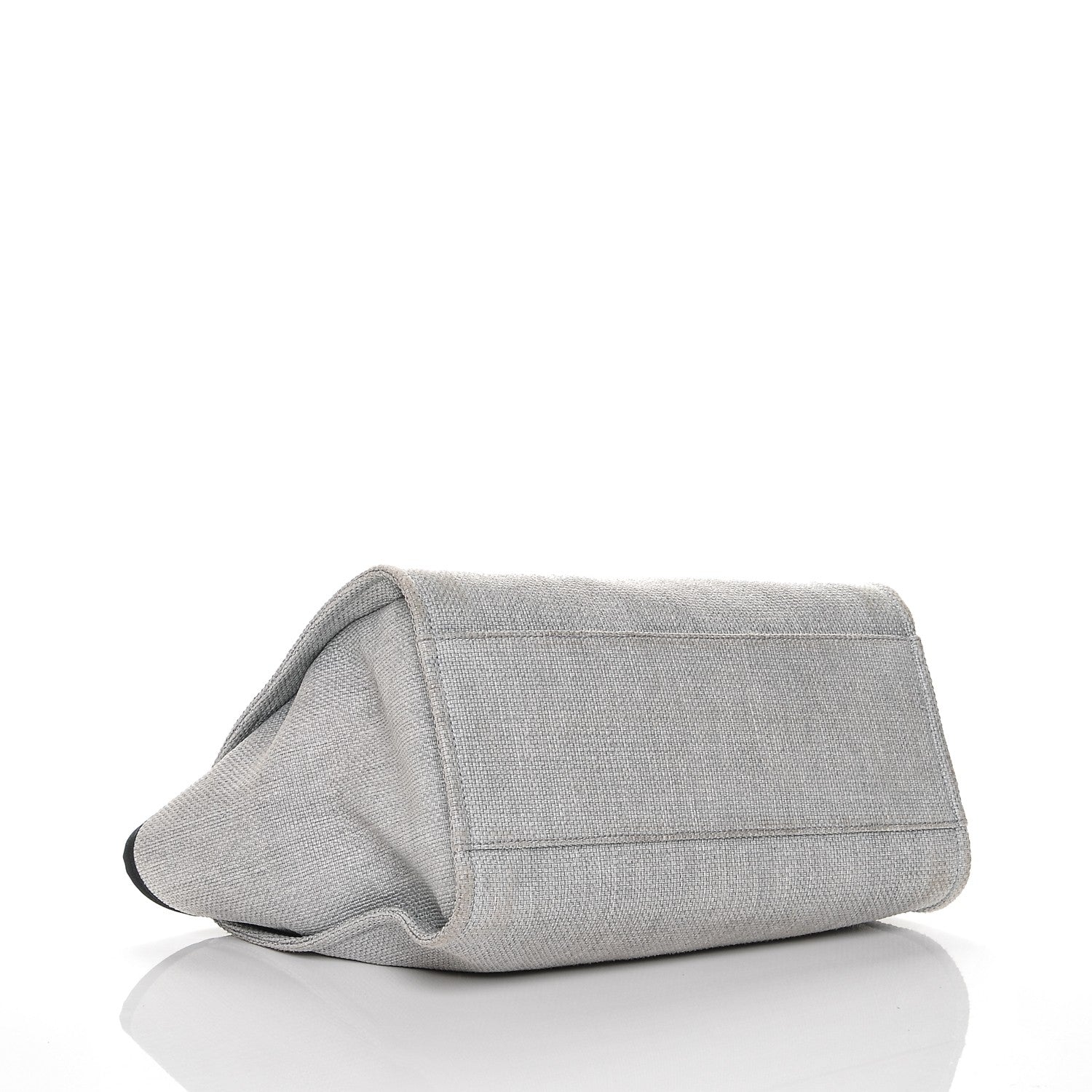 Chanel Canvas Large Deauville Tote Grey 4 of 7