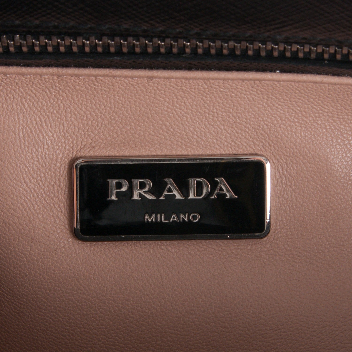 Prada Saffiano Vernice Crystal Small Galleria Double Zip Tote Black 7 of 16