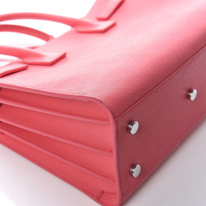 Saint Laurent Grained Calfskin Baby Sac De Jour Rose Clair 14 of 16