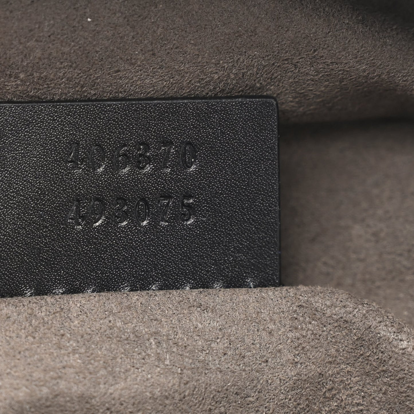 GG Supreme Monogram Medium Backpack Black