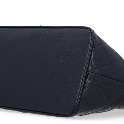 Chanel Caviar Quilted Medallion Tote Navy 11 of 11