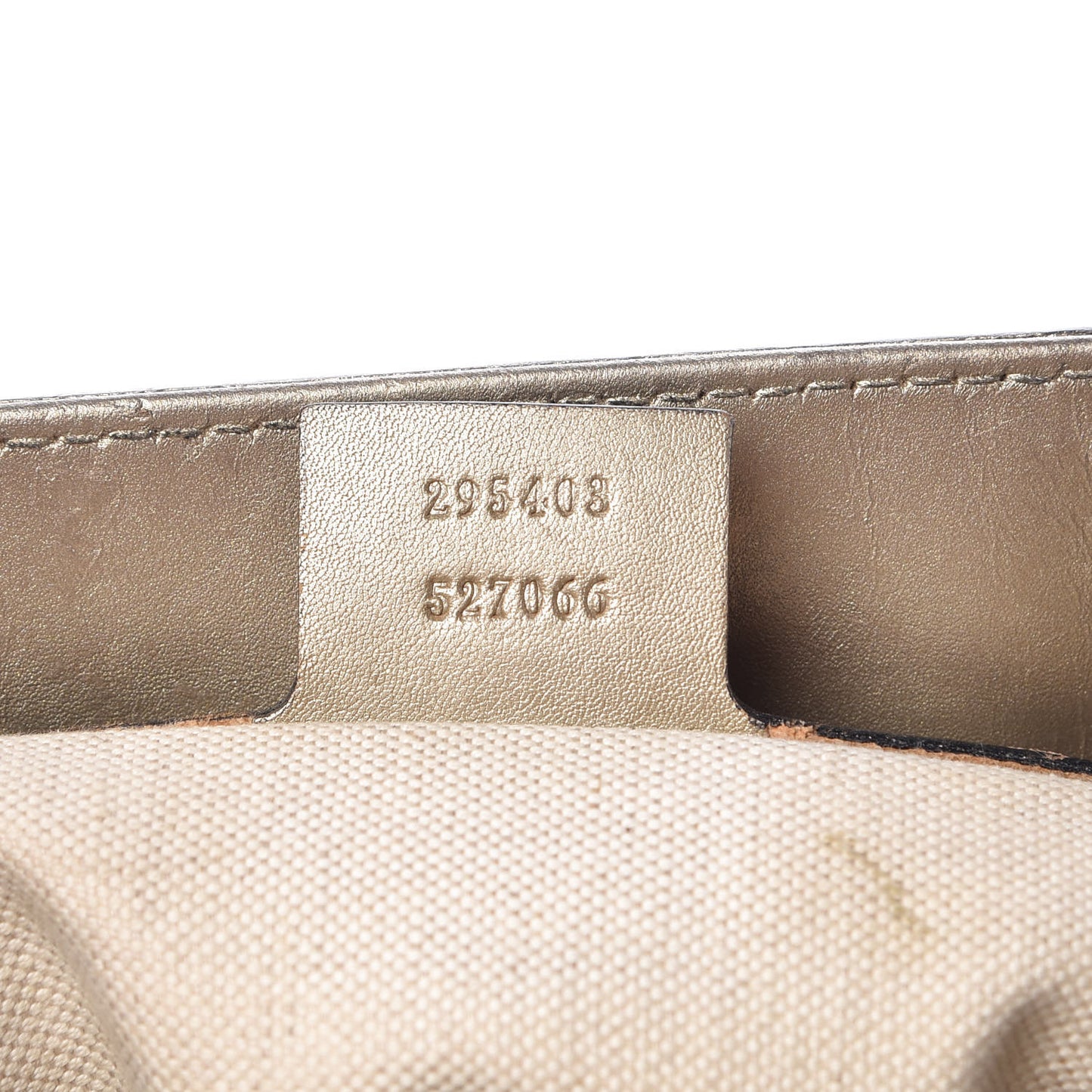 Shine Guccissima Large Emily Chain Shoulder Bag Gold