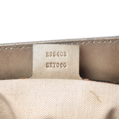 Gucci Shine Guccissima Large Emily Chain Shoulder Bag Gold 7 of 13