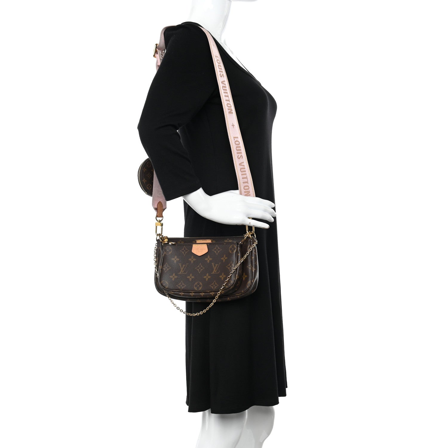 Louis Vuitton Monogram Multi Pochette Accessories Rose Clair 2 of 12