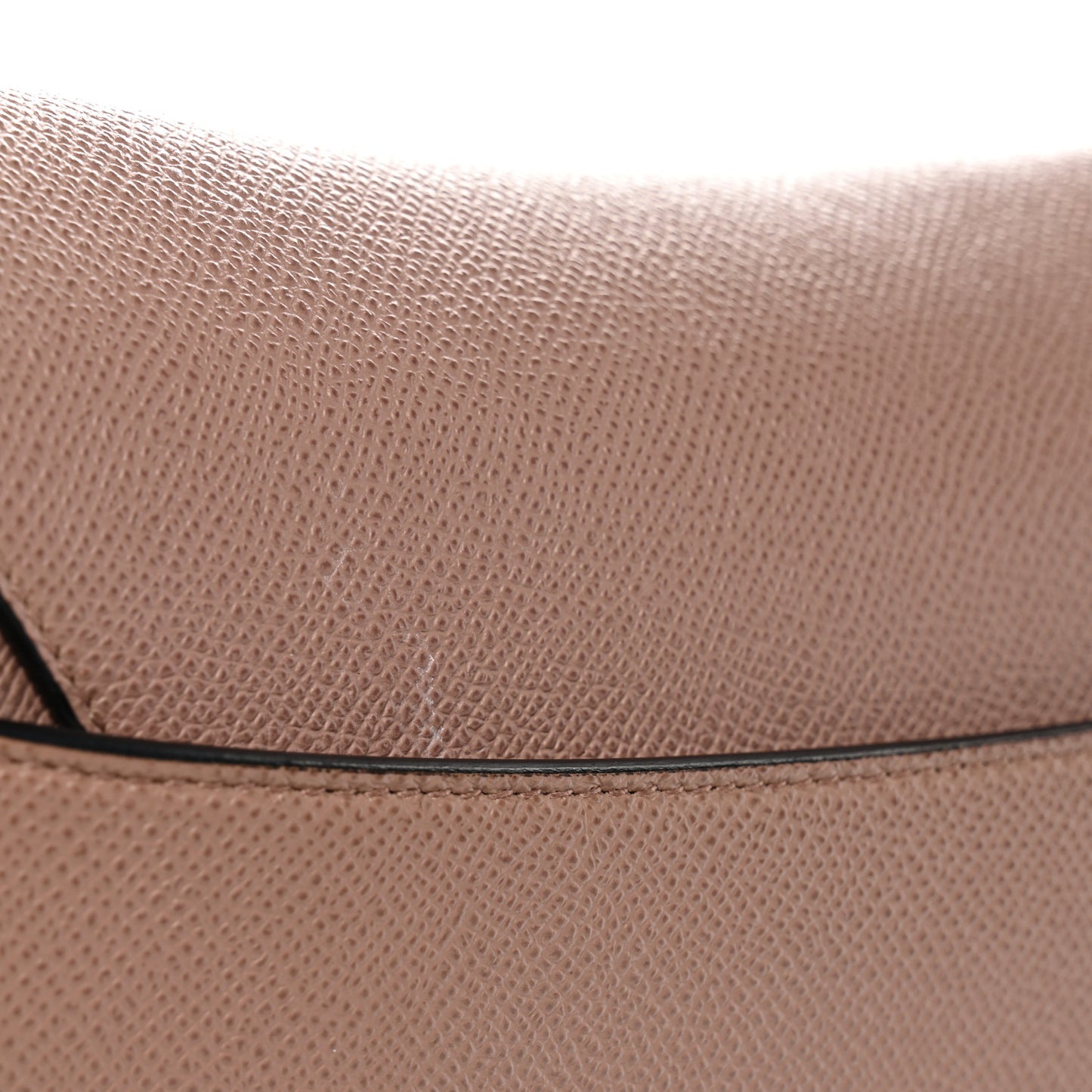 Grained Calfskin Saddle Bag Fard