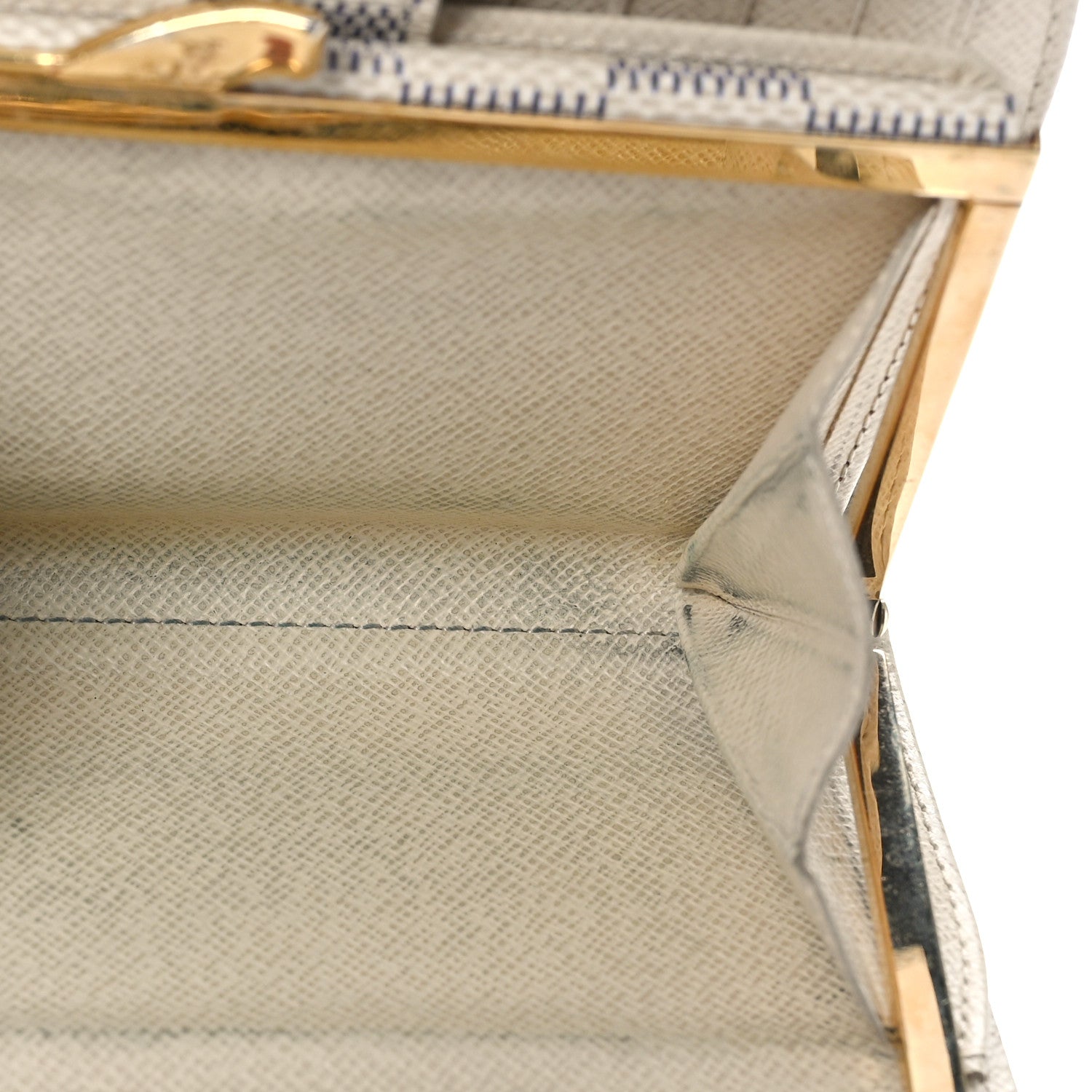Louis Vuitton Damier Azur French Purse Wallet 11 of 12