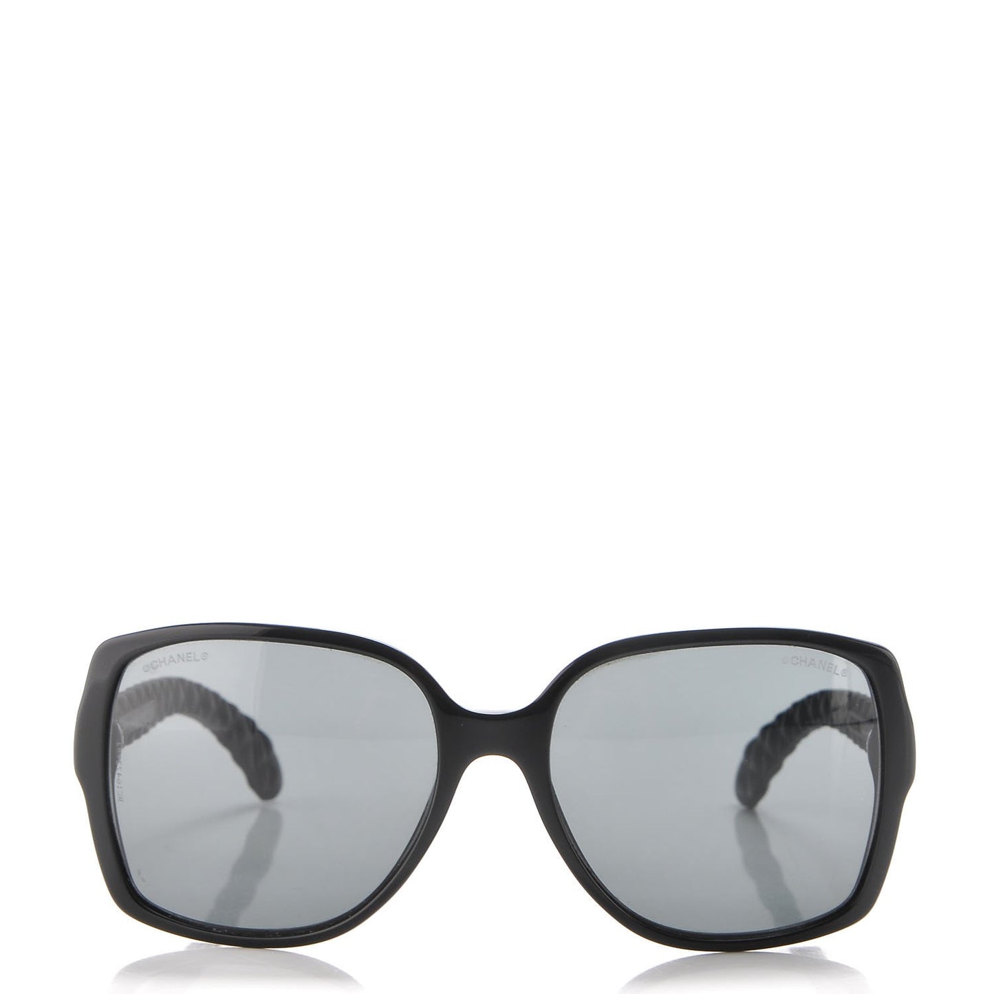 Quilted CC Sunglasses 5289-Q Black