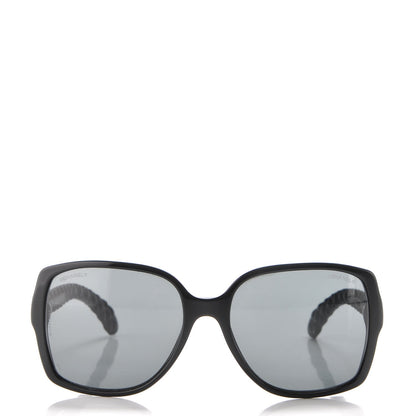 Chanel Quilted CC Sunglasses 5289-Q Black 2 of 7