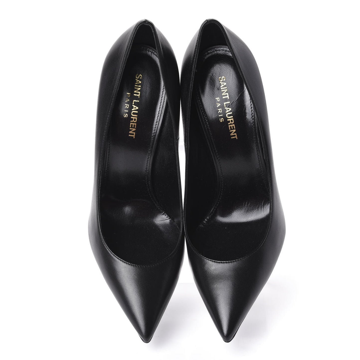 Calfskin Opyum 110 Pumps 39 Black Gold