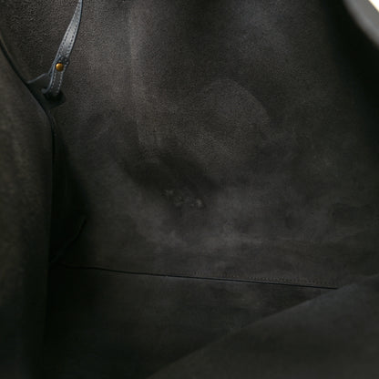 Saint Laurent Calfskin Large Shopping Tote Storm 13 of 13