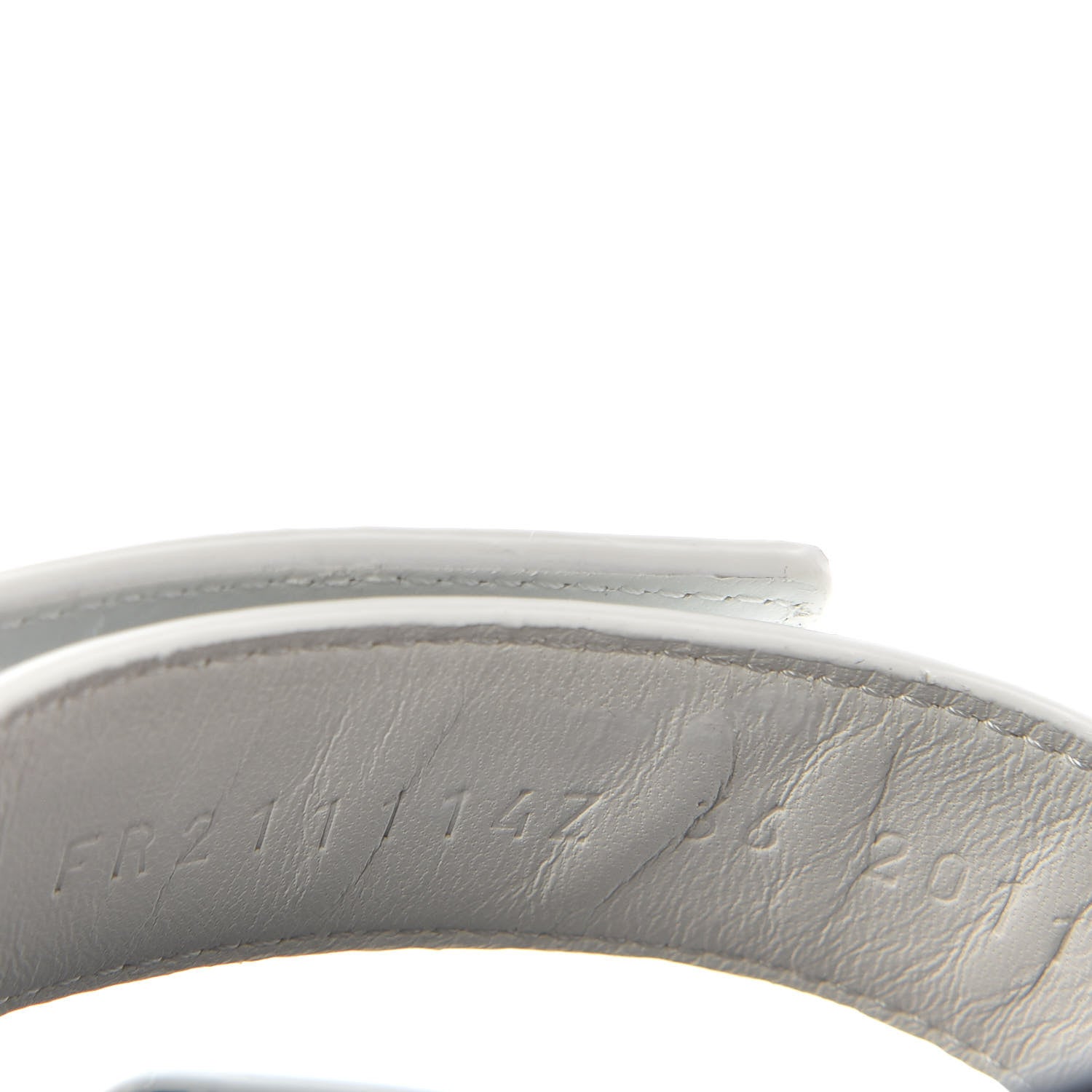 Hermes Calfskin Womens Chypre Sandals 36 White 10 of 11