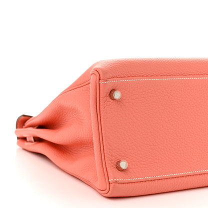 Hermes Taurillon Clemence Kelly Retourne 35 Crevette 9 of 11