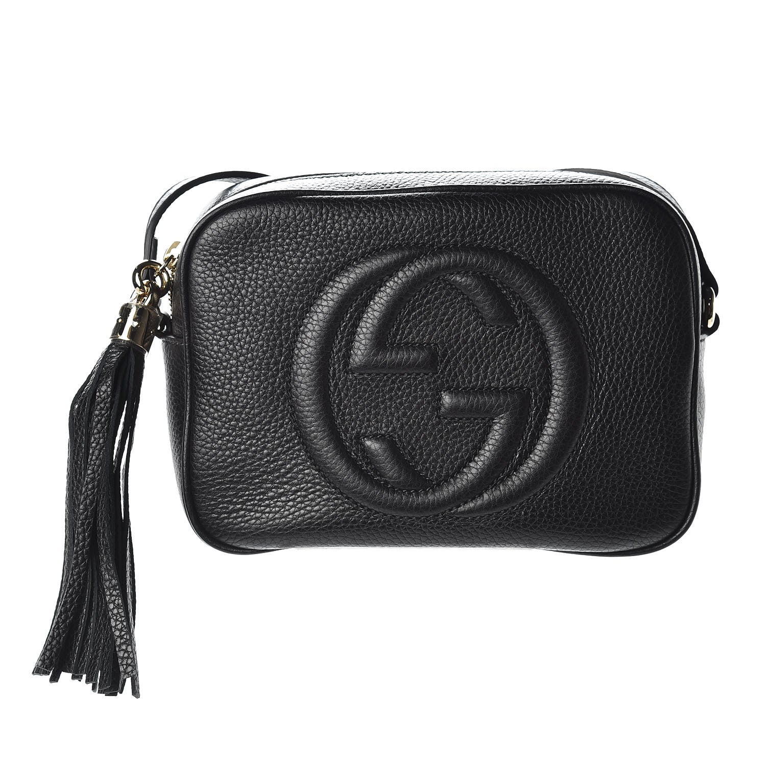 Gucci Pebbled Calfskin Small Soho Disco Bag Black 1 of 9