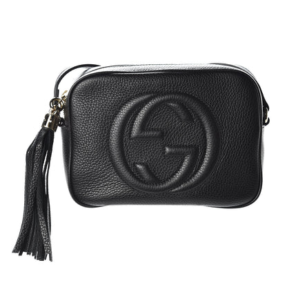 Gucci Pebbled Calfskin Small Soho Disco Bag Black 1 of 9