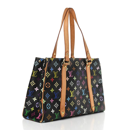 Louis Vuitton Monogram Multicolor Aurelia MM Black 3 of 13
