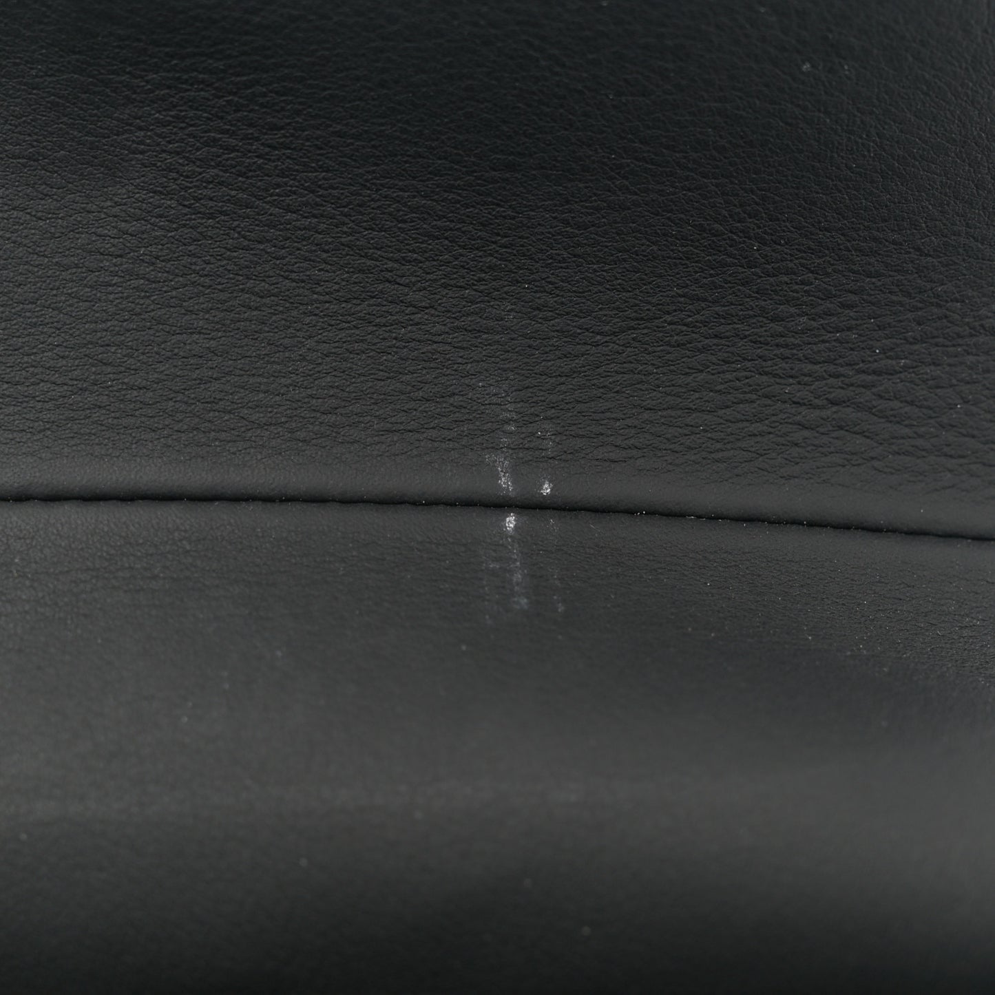 Ultra Matte Calfskin Mini Saddle Bag Black