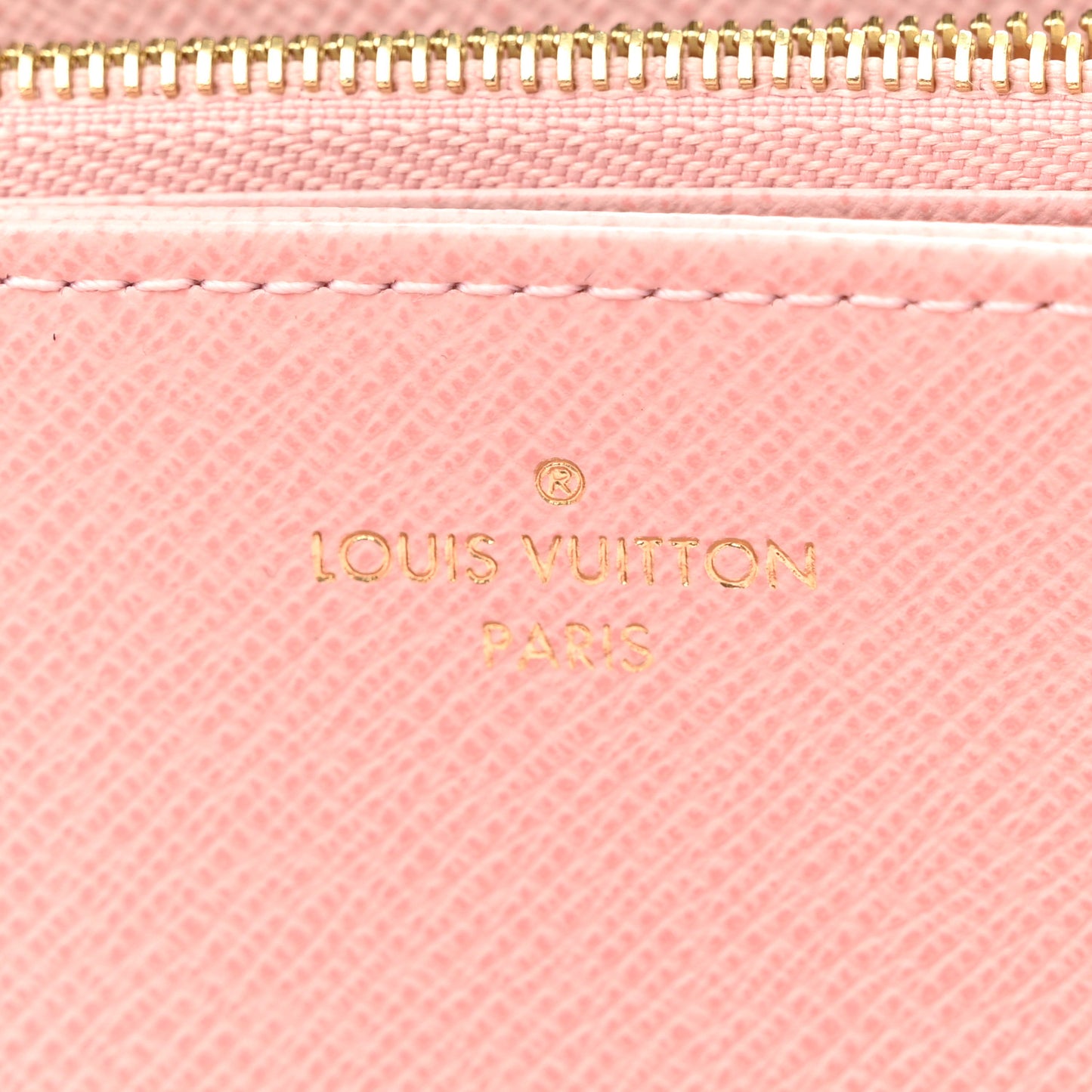 Monogram Zippy Wallet Rose Ballerine