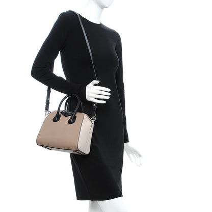 Givenchy Sugar Goatskin Mini Tri-Color Antigona Linen 2 of 9