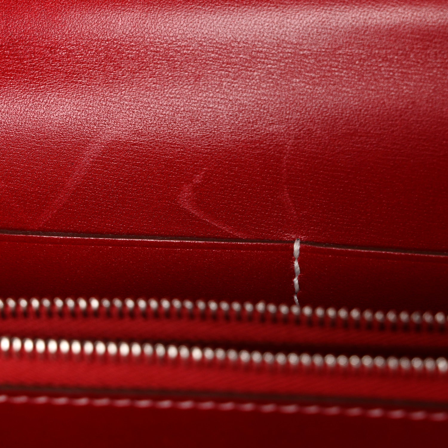 Hermes Box Kelly Wallet To Go Rock Rouge Piment 6 of 11