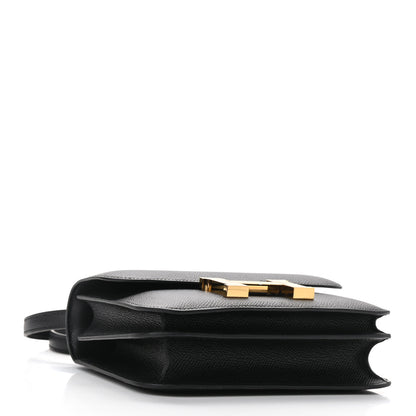 Hermes Epsom Constance 18 Black 4 of 11