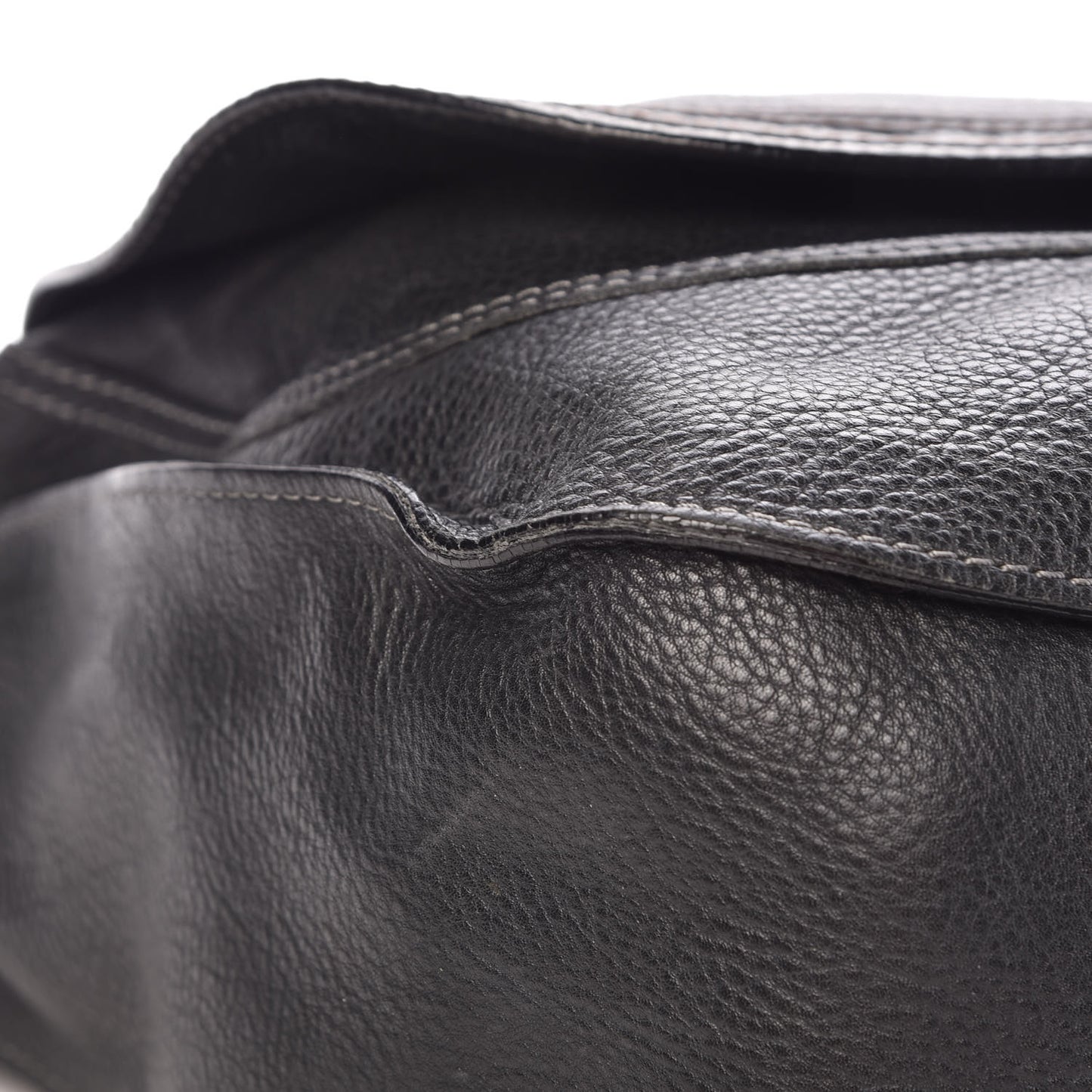 Calfskin Large Marcie Hobo Black