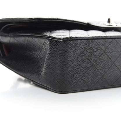 Chanel Caviar Quilted Medium Double Flap Black 9 of 11