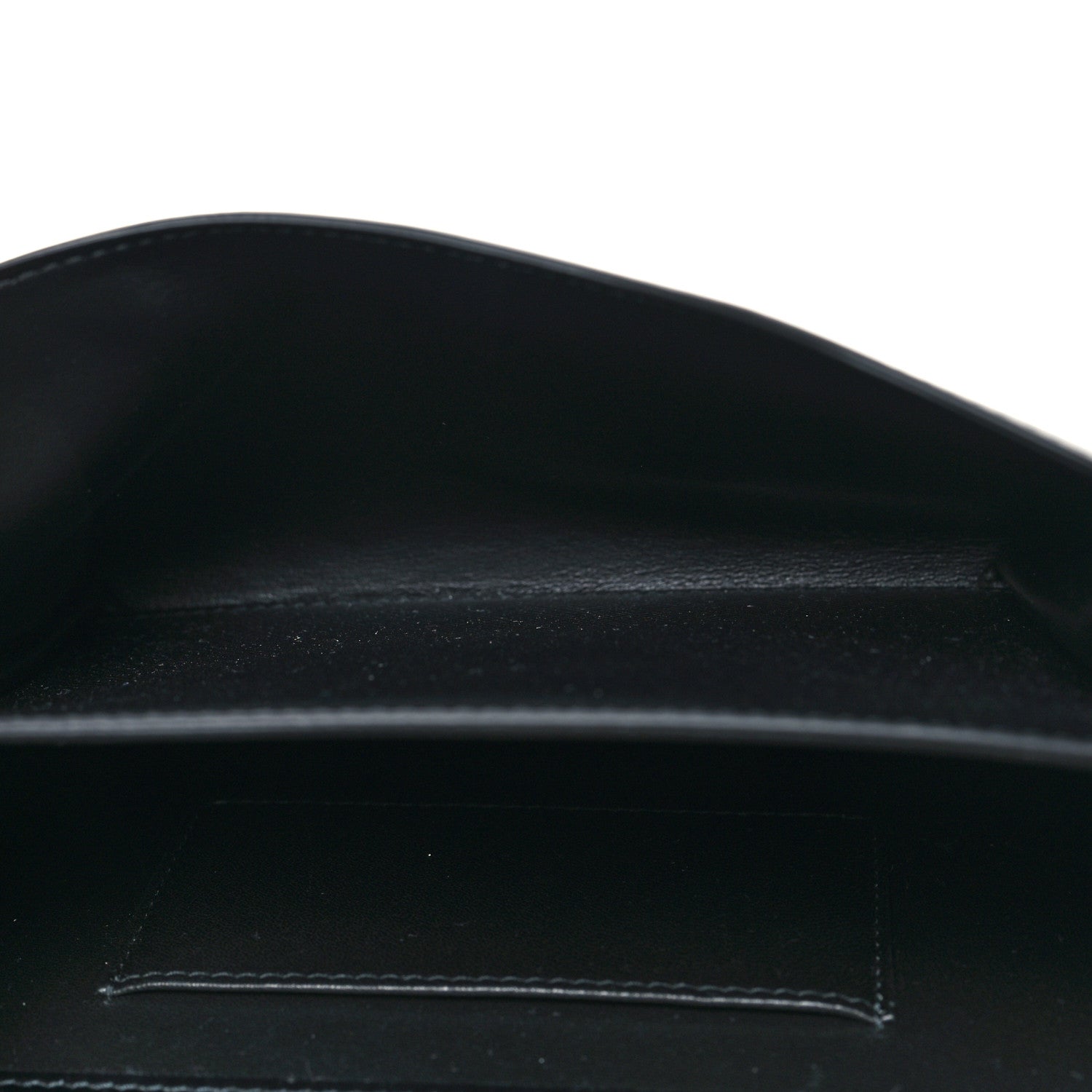 Prada City Calfskin Saffiano Envelope Flap With Chain Black 7 of 11