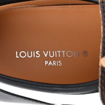 Louis Vuitton Monogram Calfskin Lous Sneakers 37 Black 8 of 9