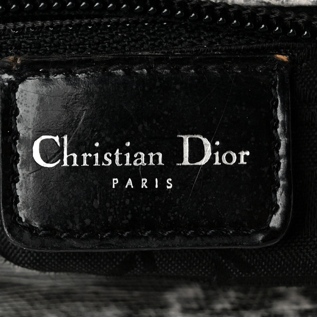 Christian Dior Lizard Medium Lady Dior White Black 6 of 13