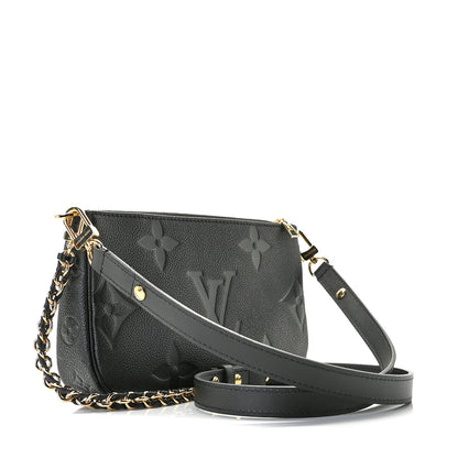 Louis Vuitton Empreinte Monogram Giant Multi Pochette Accessories Black 11 of 11