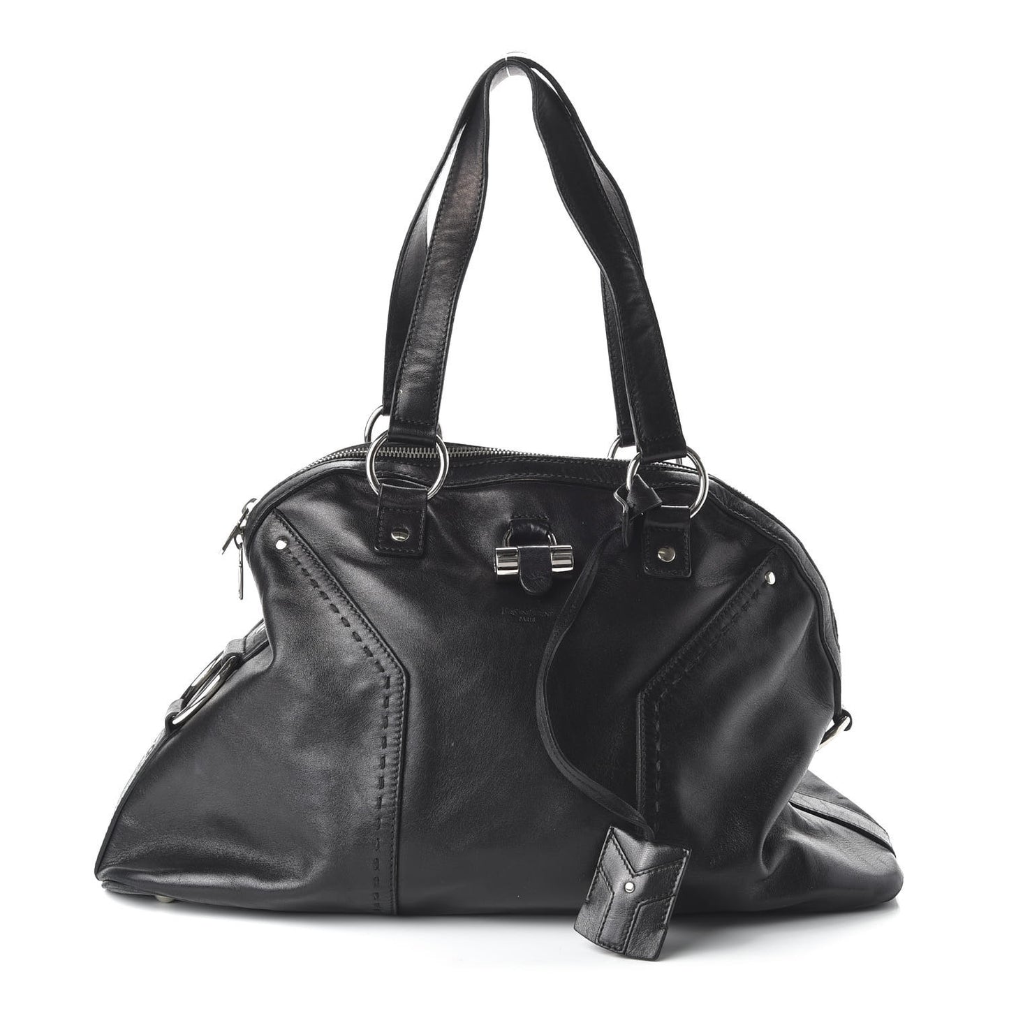 Calfskin Large Muse Black
