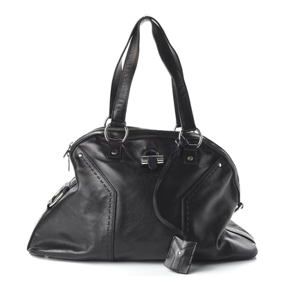 Saint Laurent Calfskin Large Muse Black 1 of 10