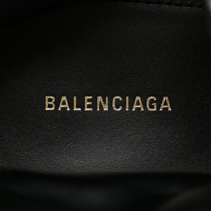 Balenciaga Velvet BB Pointy Toe Ankle Booties 41 Black Vintage 7 of 8