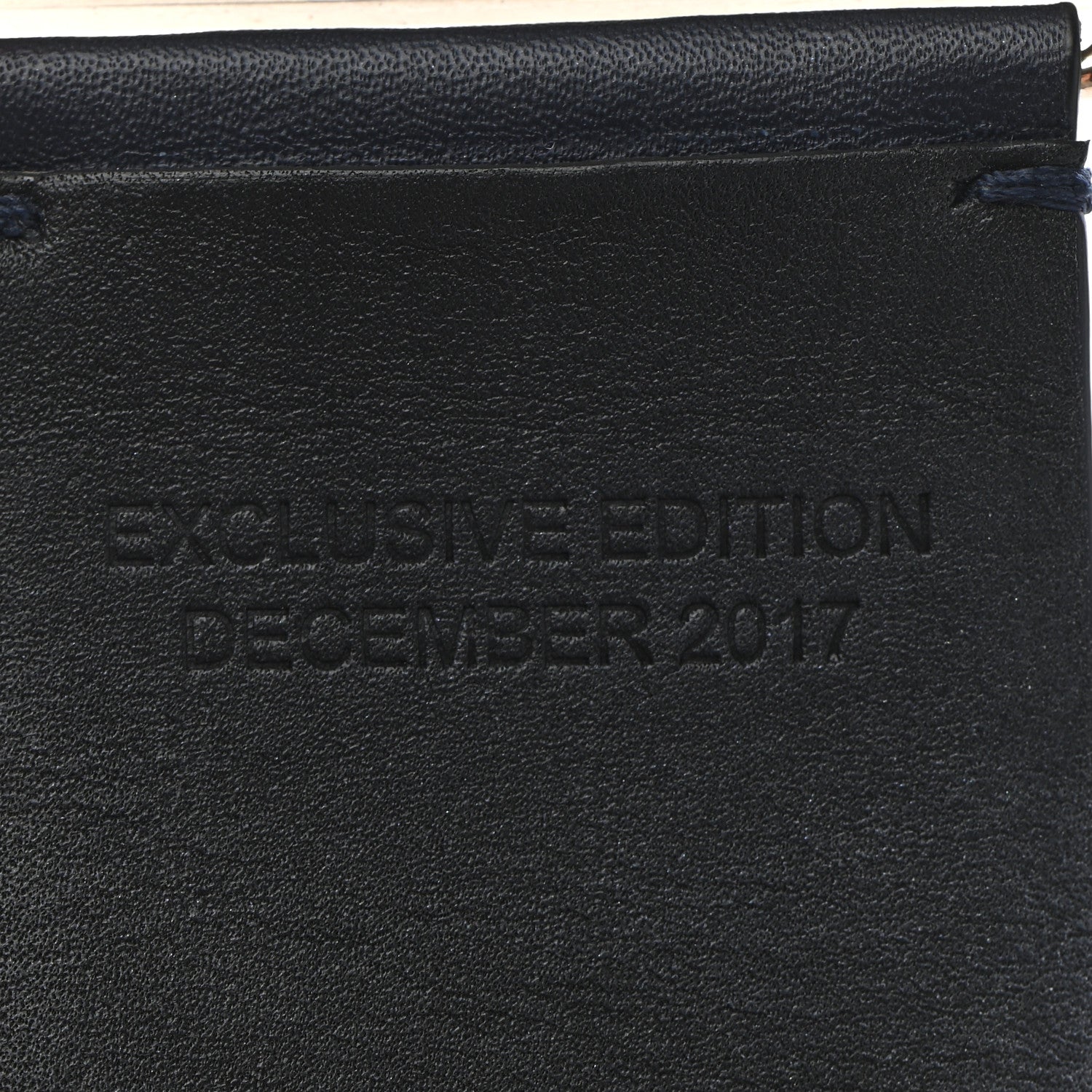 Chanel Calfskin CC Wide Cuff S Navy 4 of 8