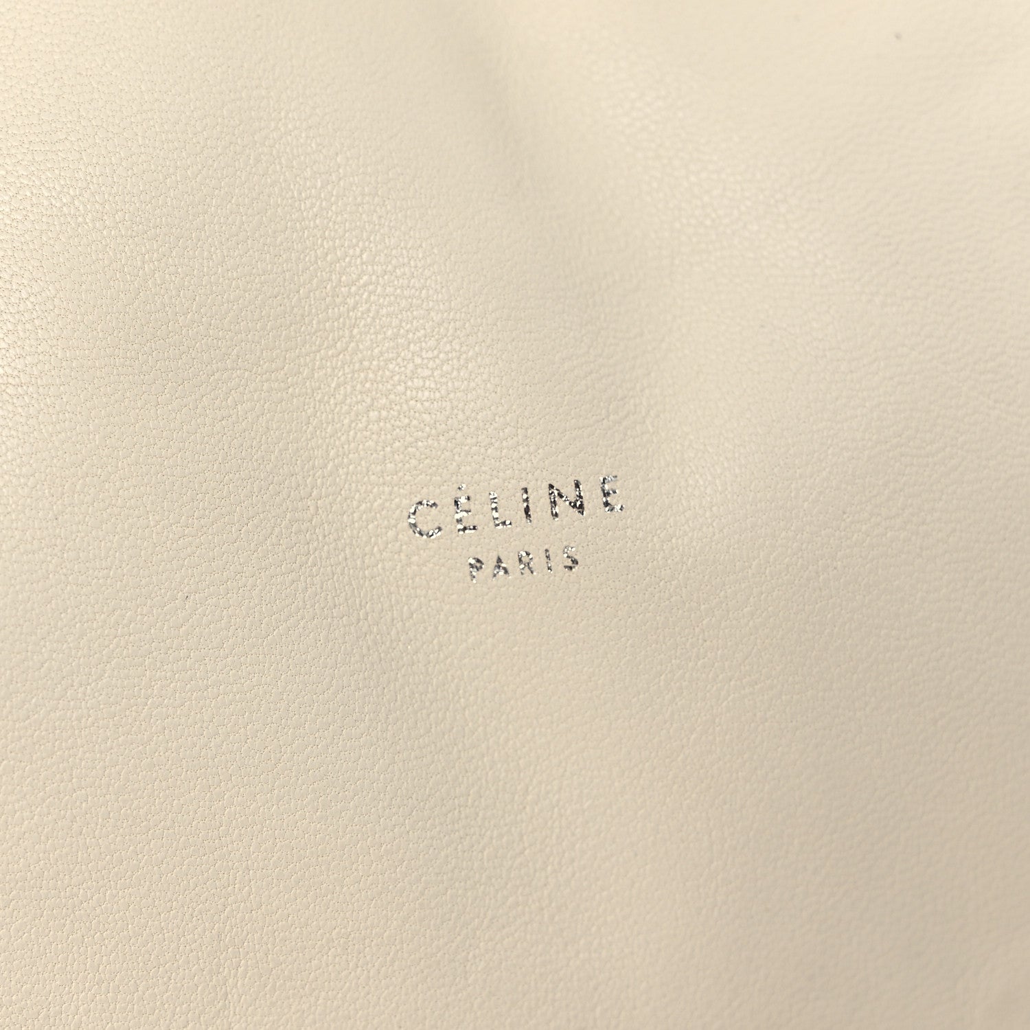 Celine Goatskin Pillow Bucket Bag White 6 of 16