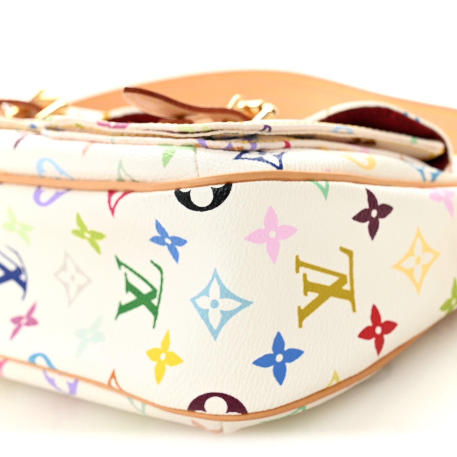 Louis Vuitton Monogram Multicolor Lodge PM White 9 of 10